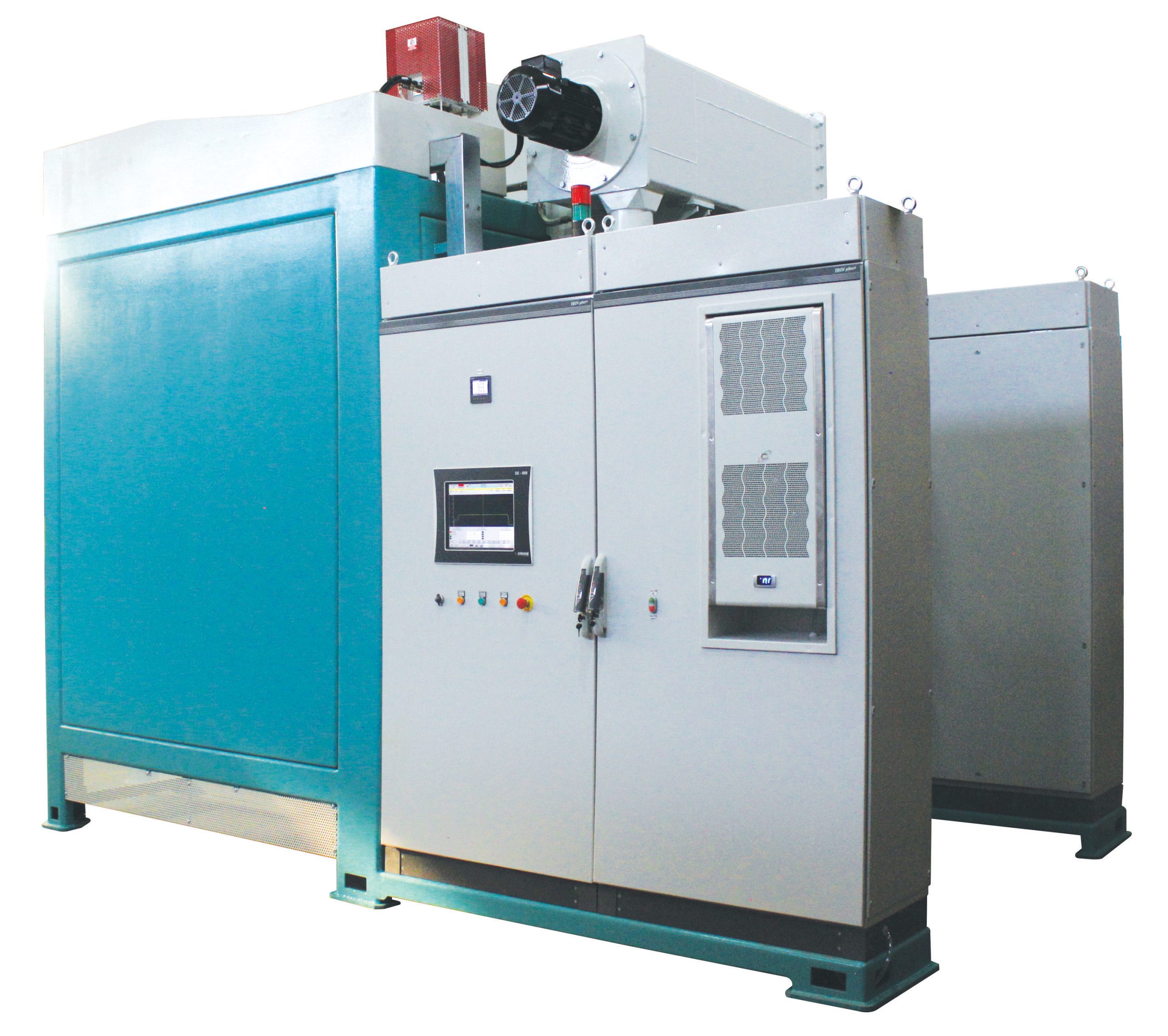 Teknovak horizontal nitriding furnace set