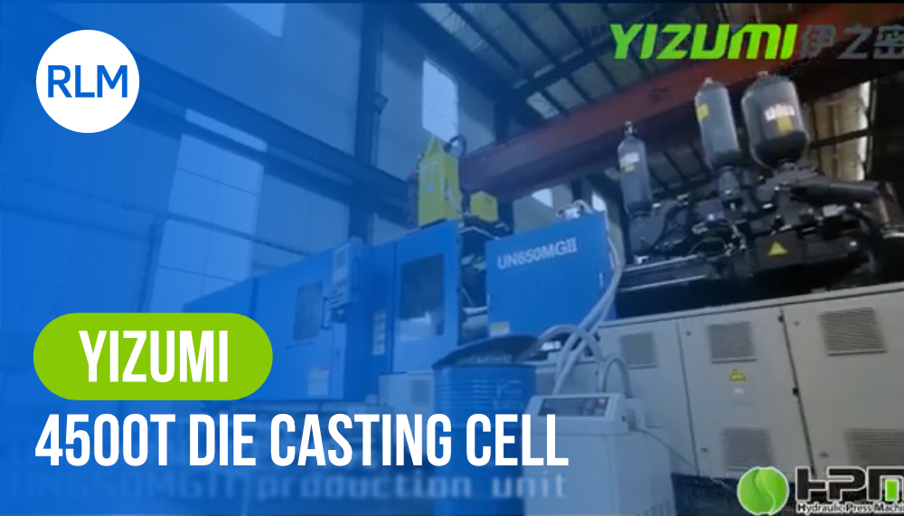 YIZUMI-HPM 4500T Die Casting Cell 