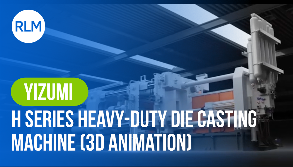 H series heavy-duty die casting  machine (3D animation)