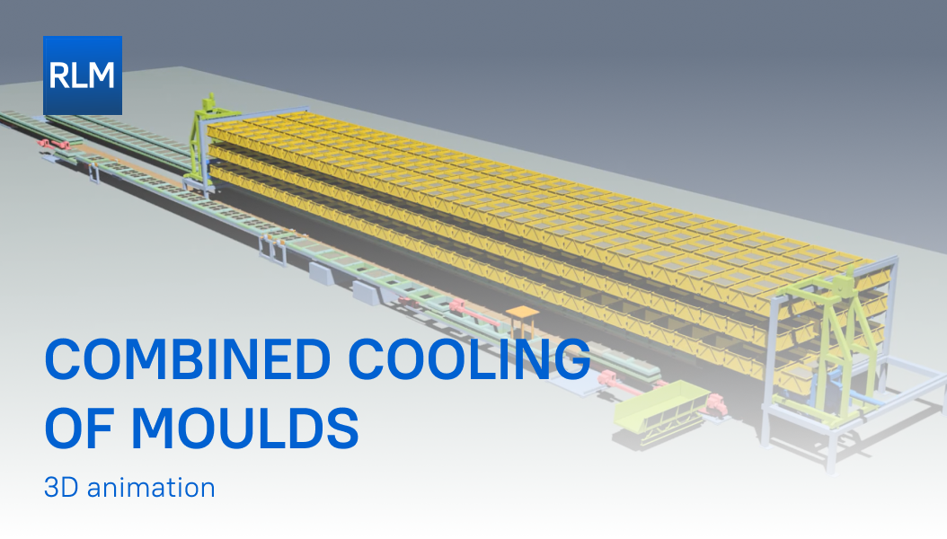 3D ANIMATION OF СOMBINED COOLING OF MOULDS