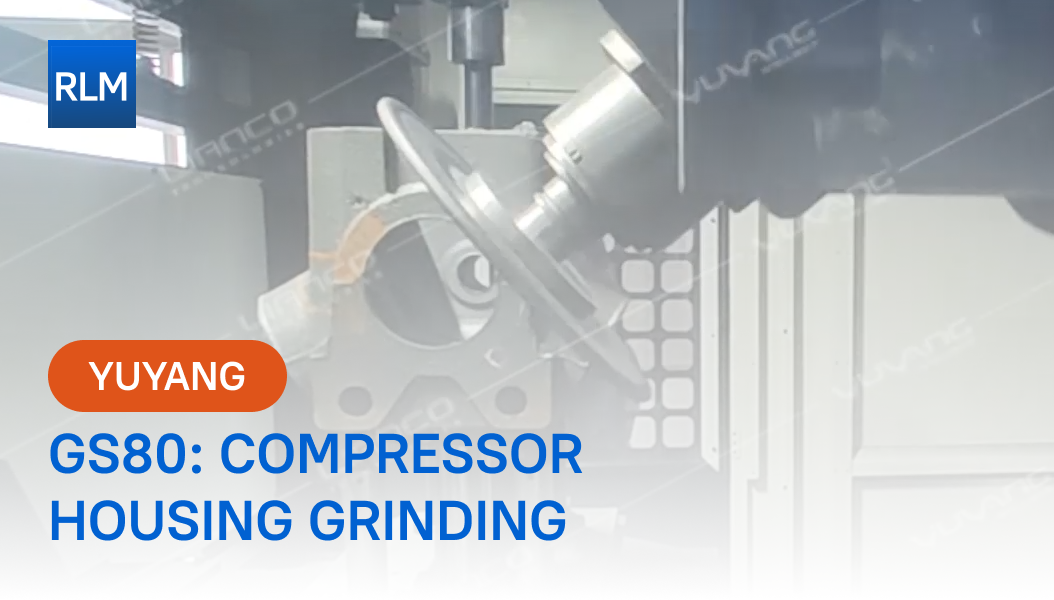 GS80- compressor  housing grinding