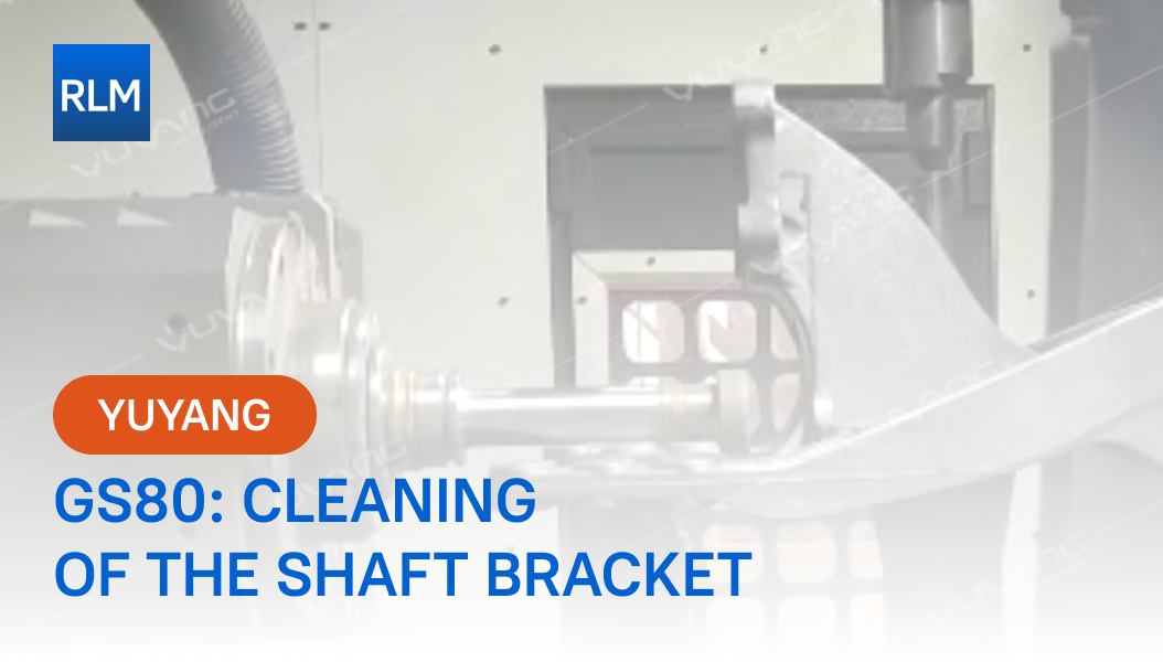 GS80 Cleaning of the shaft bracket