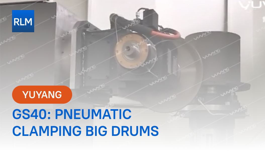 GS40 pneumatic clamping big drums