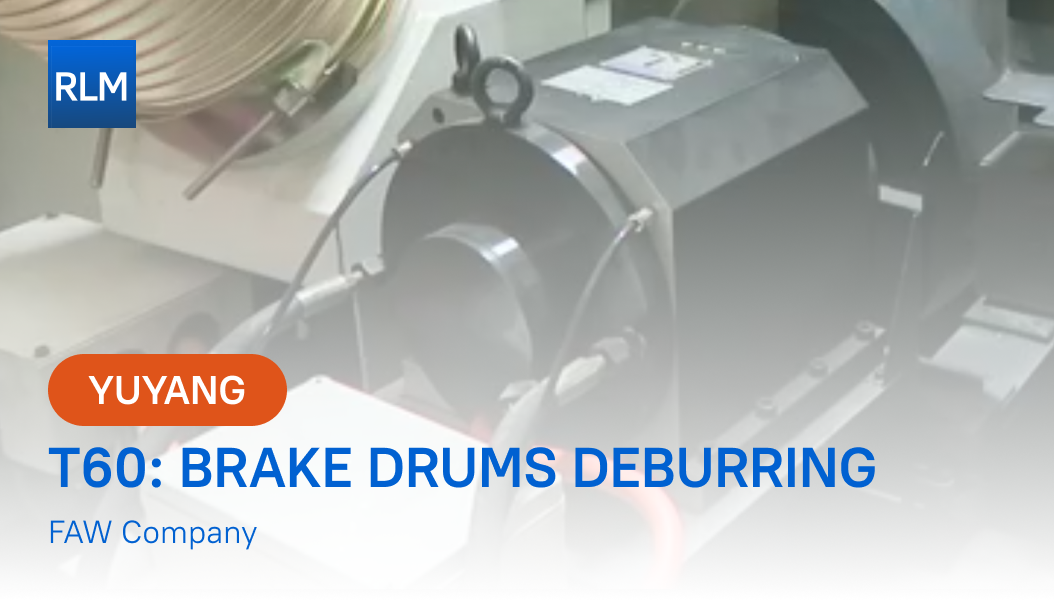 T60- brake drums deburring