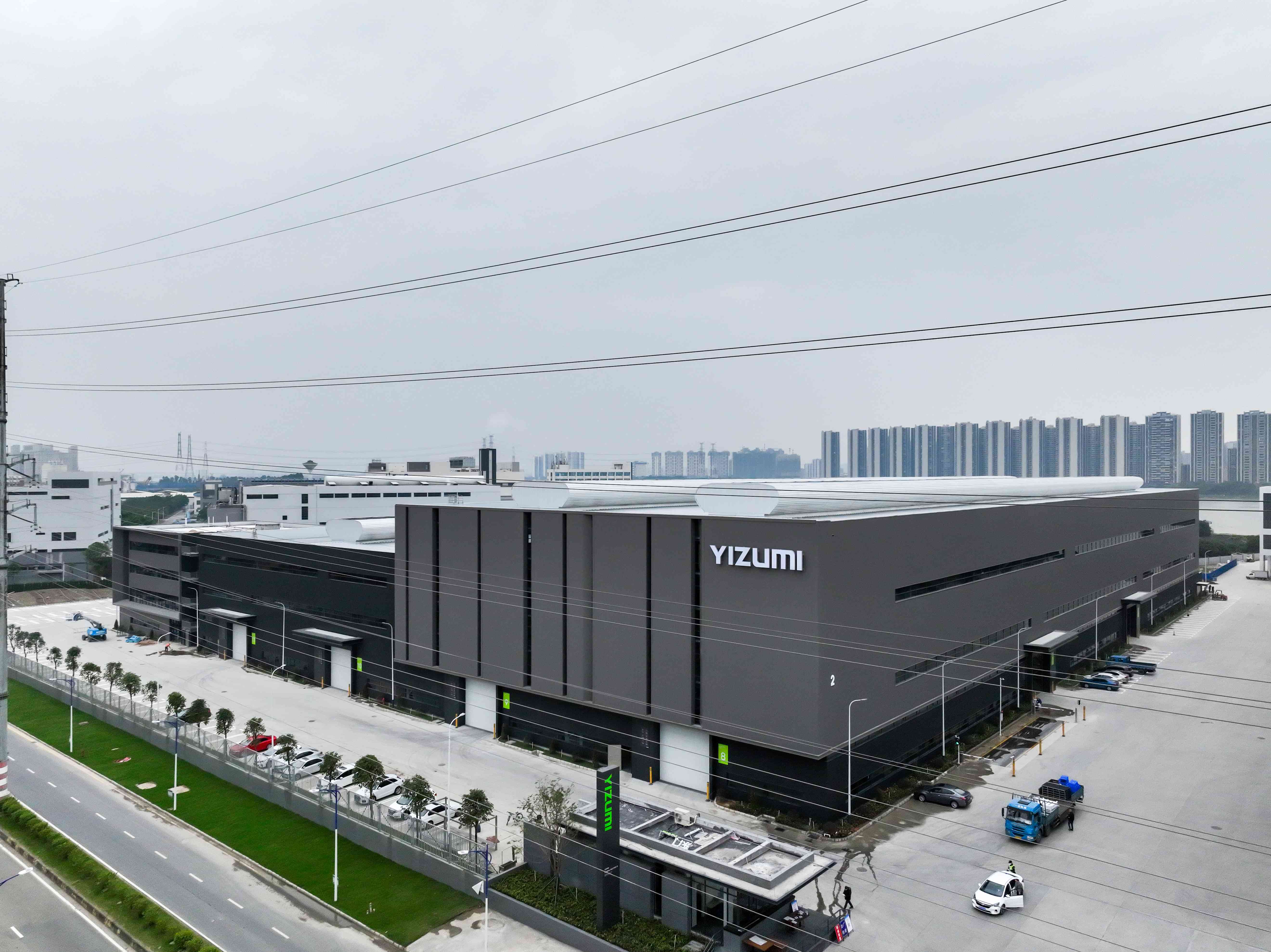 YIZUMI plant for the prduction of ultra-large machines in Wusha, Shunde