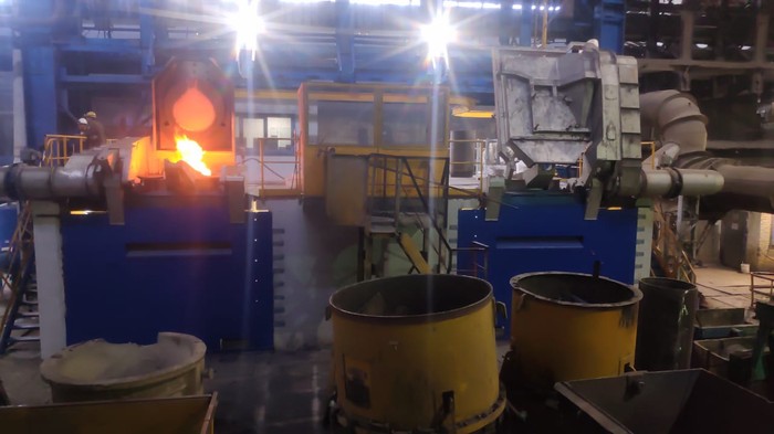JSC MRK LLC started-up OTTO JUNKER melting plant type MFT 2x8000 tons