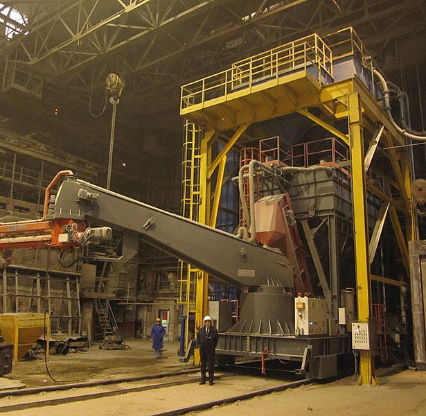 Started-up equipment at one of the Russian enterprises